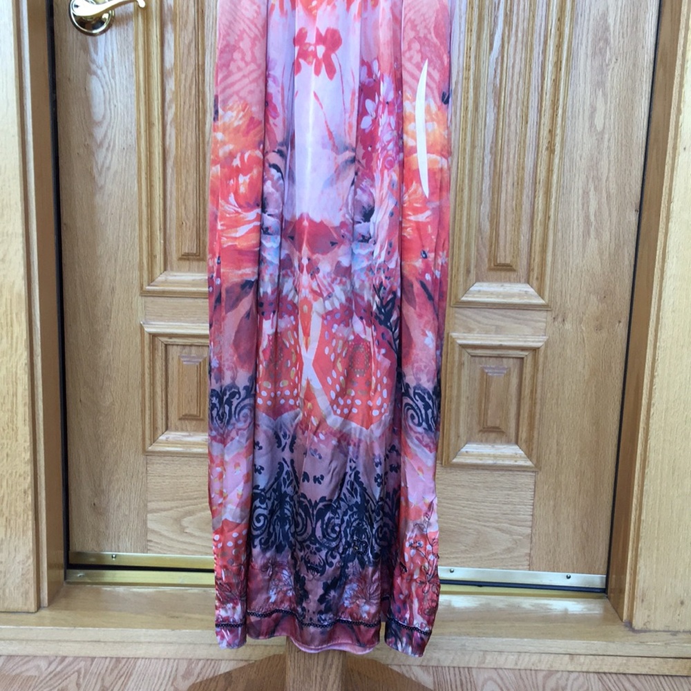 Lapis Hawaïenne Motif Dress purchased in Hawaii junior girl OS empire waist - Picture 8 of 11